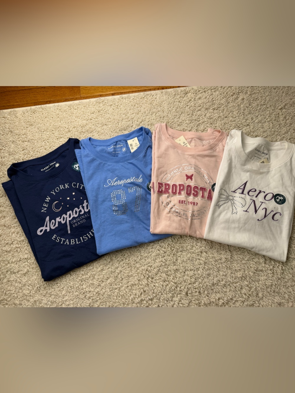 Aeropostale Large Graphic Tees Bundle NWT - Picture 1 of 11
